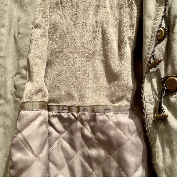 Guess Hooded Trench Coat | S - Picture 10 of 15